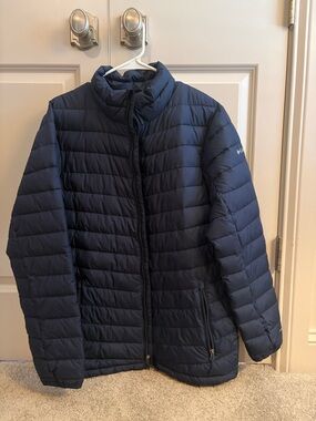 Columbia Navy Quilted Packable Puffer Jacket